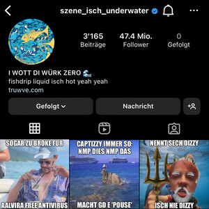 Szene isch Underwater