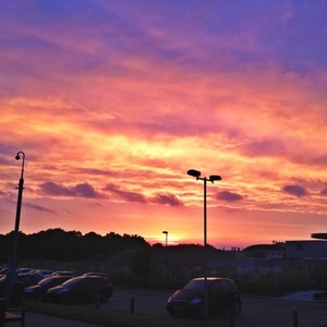 今晩はお月さん