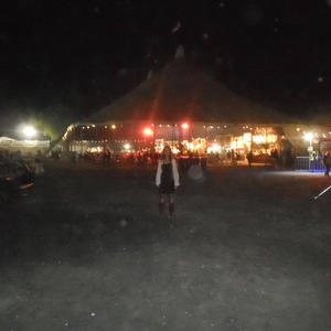 I drive past the green pastures and the mountain