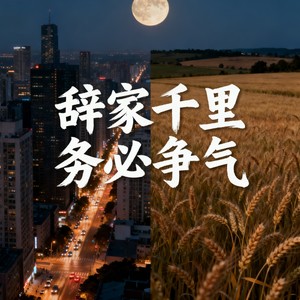 为了梦想为了家乡