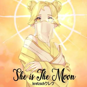 she is the moon