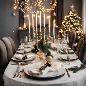 Traditional Christmas Carols Ensemble - Snowing at Night