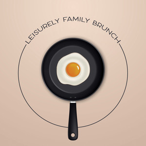 Leisurely Family Brunch - Sleep Well at the Weekend and Have a Late Breakfast with Loved Ones, Mellow Jazz Background, Meal Time, Total Relaxation