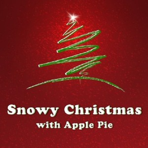 Snowy Christmas With Apple Pie