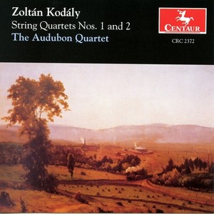 KODALY, Z.: String Quartets Nos. 1 and 2 (The Audubon Quartet)