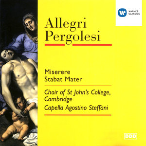 Allegri: Miserere/Pergolesi: Stabat MaterCaldara: Stabat Mater