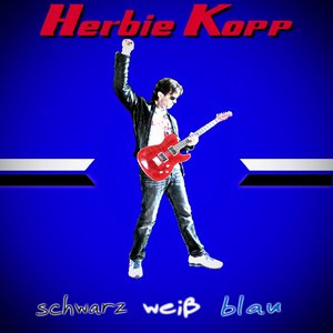 Schwarz weiß blau