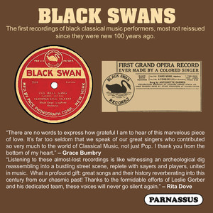 Black Swans: The First Recordings of Black Classical Music Performers