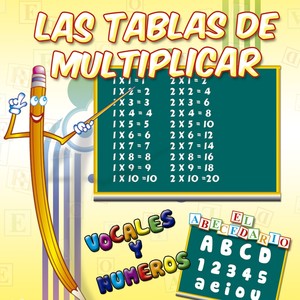 Las Tablas de Multiplicar, Vocales y Números