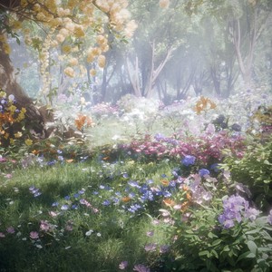 春天对花所做的事