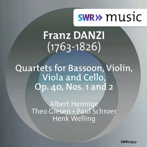 DANZI, F.: Quartets for Bassoon, Violin, Viola and Cello, Op. 40, Nos. 1 and 2 (Hennige, T. Giesen, Schröer, Welling)