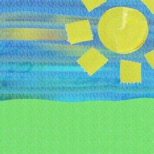 开在角落的阳光