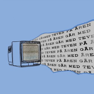 Åren går med teven på