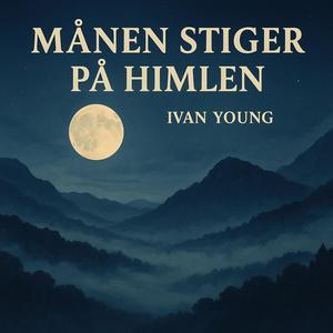 Månen stiger på himlen