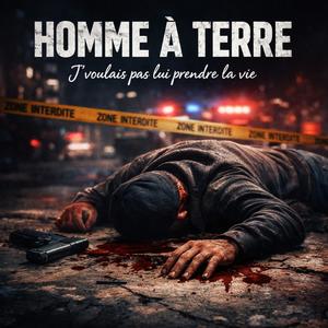 Homme à terre