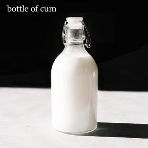 bottle of cum