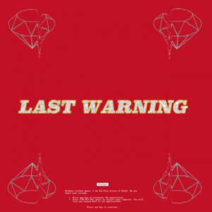 *已售*LAST WARNING