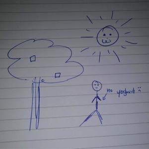 i forgot my yoghurt at home