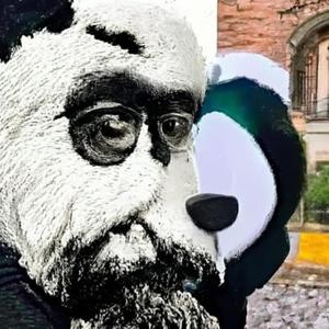 Un Oso Panda Arruinado por la Filosofía de Unamuno