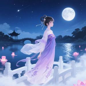 落了白