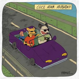Cüce Adam Arabada