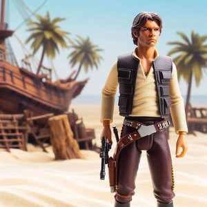 Han Solo on a Island