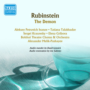 RUBINSTEIN, A.: Demon (The) [Opera] [Melik-Pashayev] [1950]