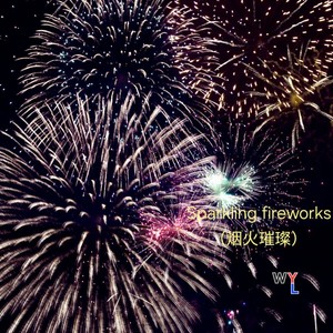 Sparkling fireworks
