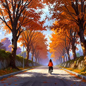 秋風にそっと揺れて