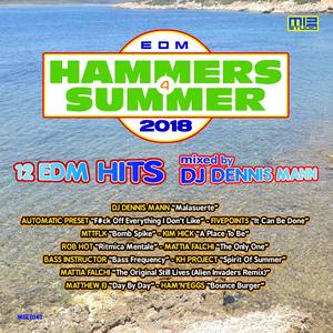 EDM Hammers 4 Summer 2018 (Mixed by Dj Dennis Mann)