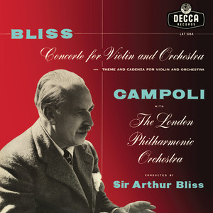 Bliss: Violin Concerto; Theme and Cadenza (Remastered 2024)