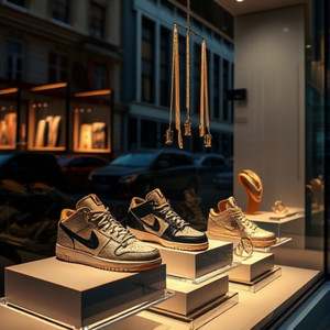 Tomo banho de vitrine lá do shopping