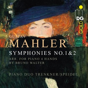 Klavierduo Trenkner-Speidel - Symphony No. 1 in D Major - II. Kräftig bewegt (Arranged for Piano Four Hands)