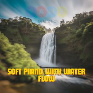 Soft Piano With Water Flow