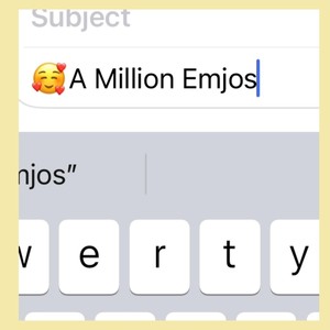 A Million Emojis