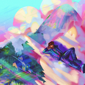 La casa de tejas azules