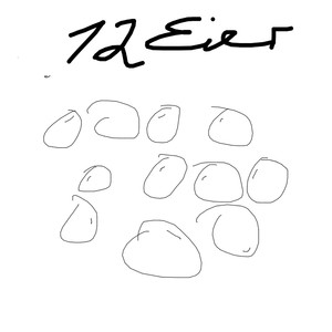 12 Eier