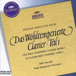 Bach, J S: The Well-Tempered Clavier, Book 1 (巴赫：平均律钢琴曲集，第1卷)