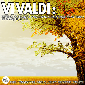 Vivaldi: Ripieno Concerto for Strings and Basso Continuo in A major, RV 158