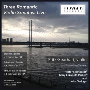 Three Romantic Violin Sonatas (Live)