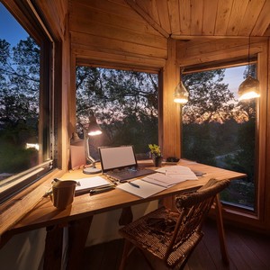Light Moving Across The Page