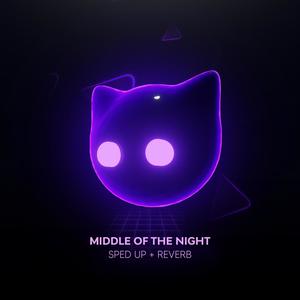 middle of the night (sped up + reverb)