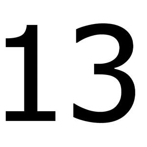 Thirteen