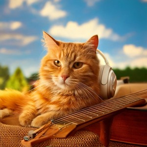 Peaceful Feline Tunes: Guitar Music for Cats