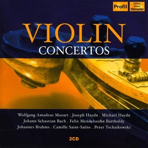 Violin Concertos - HAYDN, J. / MOZART, W.A. / HAYDN, M. / BACH, J.S. / MENDELSSOHN, Felix / BRAHMS, J. / SAINT-SAENS, C. / TCHAIKOVSKY, P.I.