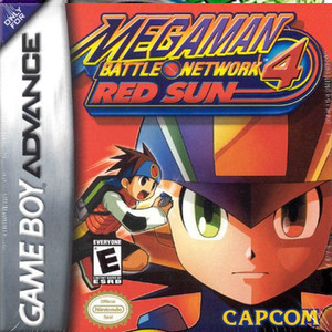 Mega Man Battle Network 4 - Red Sun (2003) (GBA)