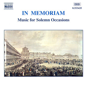 In Memoriam - Music for Solemn Occasions