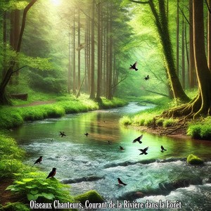 Oiseaux Chanteurs, Courant de la Rivière dans la Forêt