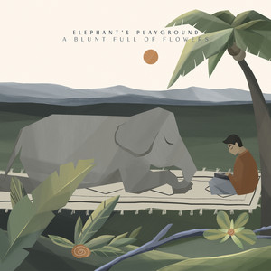 a blunt full of flowers