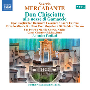 Don Chisciotte alle nozze di Gamaccio - Scene 14: Recitativo: Entri signor (Cristina, Gamaccio, Sancio) - Scene 15: Eppur da quel (Don Diego) - Scene 16: Io sfido (Sancio) - Scene 17: Ecco lo trovo alfin (Don Diego, Sancio, Basilio)